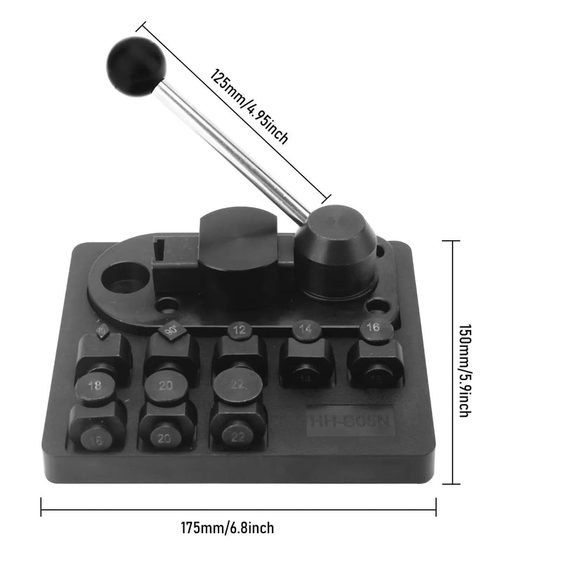 Ring Bender Bending Machine Kit Multi-Functional Metal Ring Bending Machine for Gold Silver and Copper Jewelry Making Tools