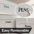 160Pcs/320Pcs Removable Waterproof Label Stickers Ideal for Organizing Office & Home Use Storage Freeze Food Design