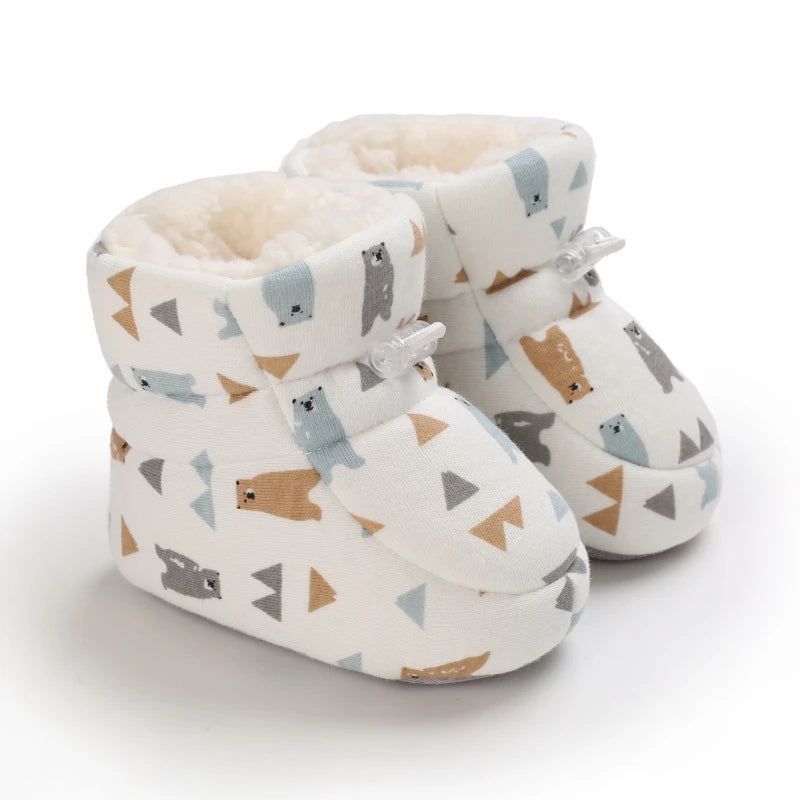 Baby Autumn Winter Boots Girl Boys Warm Shoes Solid - View 11 | SAMAG