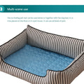 Dog Cooling Mat Summer Pet Cold Bed Extra Large For Small Big Dogs Pet Accessories Cat Durable Blanket Sofa Cat Ice Pad Blanket