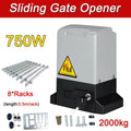 550W/370W/750W Electric Sliding Gate Opener AC Motor Gate Automatic Door Operators Heavy Duty Garage Door Opener Kit 2000KG