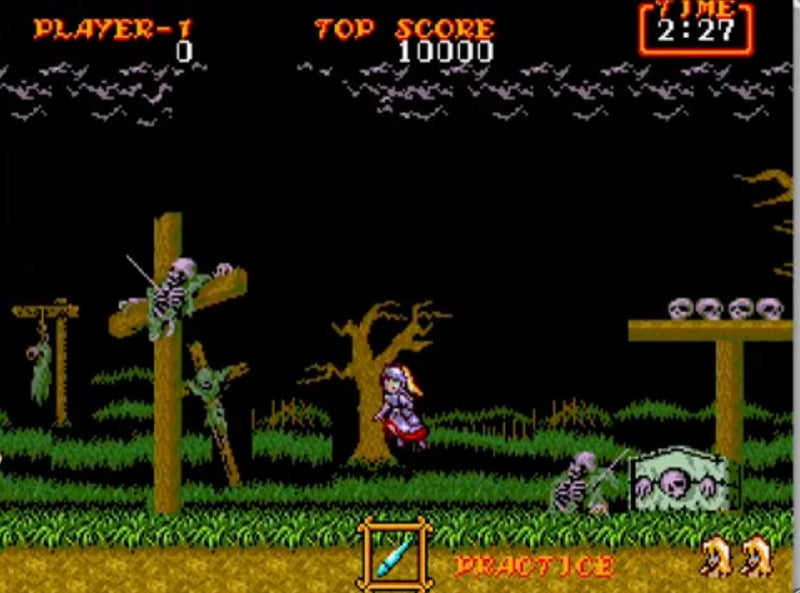 Ghouls 'n Ghosts - Artoria Edition MD 16Bit Game Card For Mega Drive
