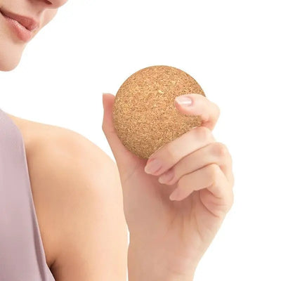 New Cork Massage Ball Back Foot Massager Yoga Tension | SAMAG