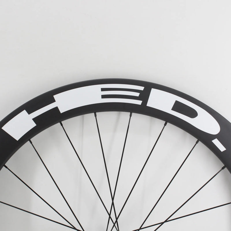 New 60+88mm 700C Road Bike Matt UD Full Carbon Fibre Bicycle Wheelset Tubular Clincher Tubeless Rims Disc Brake Hubs new