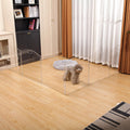 Acrylic Clear Fence Dog Playpen for House Foldable Dog Gate Indoor Pet Fence Clear Dog Pen for Outdoor Puppy Cat