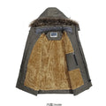 New Winter Men Hooded Fur Collar Long Down Jackets Overcoats Male Multiple Pockets Warm Parkas Quality Man Casual Chaquetas 7XL