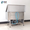 AIROW Stainless Steel Pet Spa Bathtub, Pet Bath Pool Factory Direct Stainless Steel Pet Surf Sink