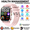 2026 New Professional-Grade Health Smart Watch Men ECG BP HR Uric Acid Lipid BMI Body Analysis Bluetooth Call Smartwatch Women