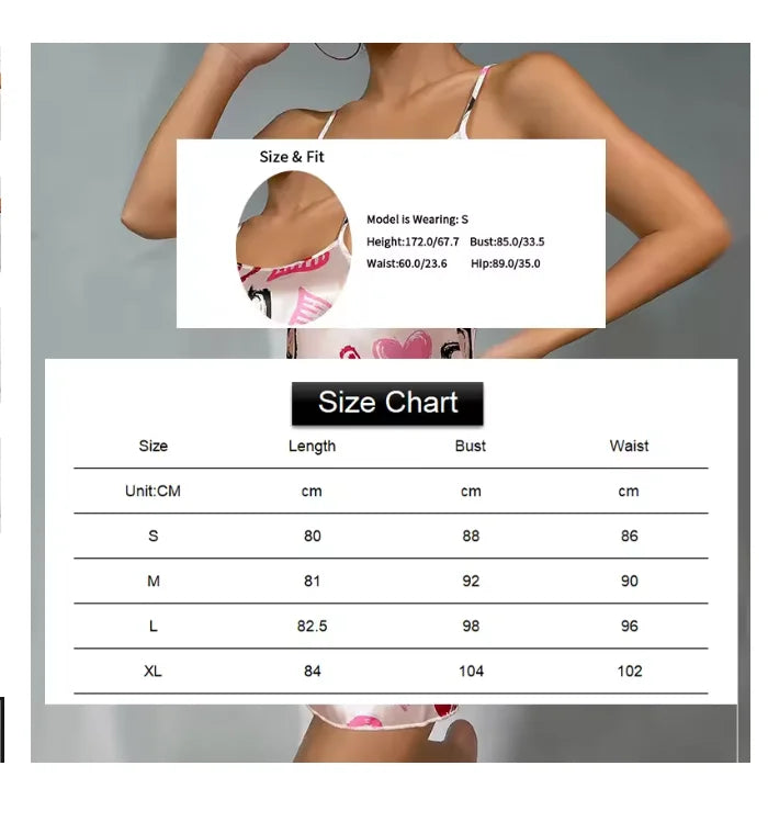 Ladies Sexy Sling Nightgown Nightdress Women's Sexy Lingerie Silk Satin Sleepwear Floral Pinting Nightwear Homewear Mini Dress