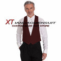 Men's Suit Vest Wedding Groom Sleeveless Jacket Lapel Formal Waistcoat Party Slim Fit Vests for Male chaleco hombre