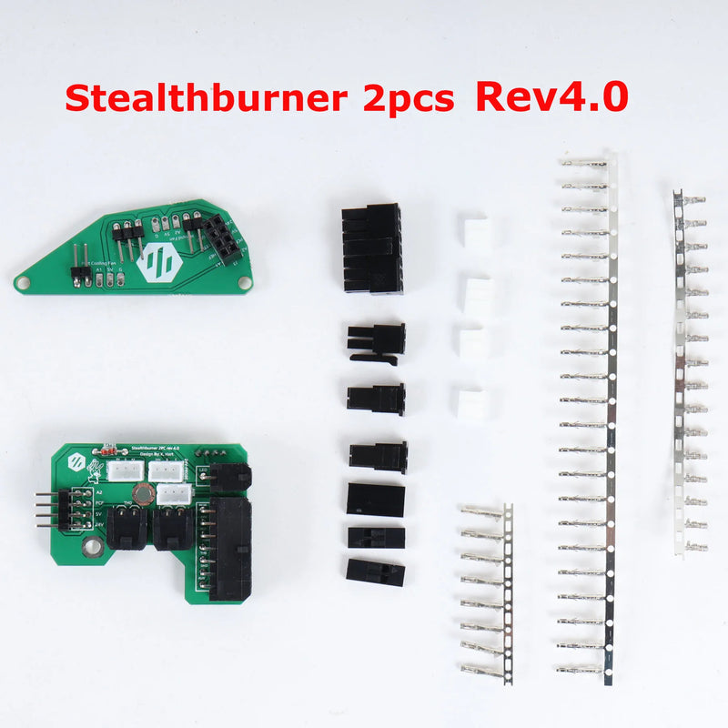 Blurolls Voron 2.4 R2 Trident Stealthburner 2PCS Rev4.0 Extruder Toolhead PCB Compatiable Voron Tap PTFE wire Designed by Hartk