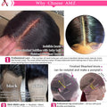 36 Inch Glueless Wigs Human Hair 100% Vietnamese Hd Lace Human Hair Bone Straight Lace Front Human Hair Wig On Clearance Sale