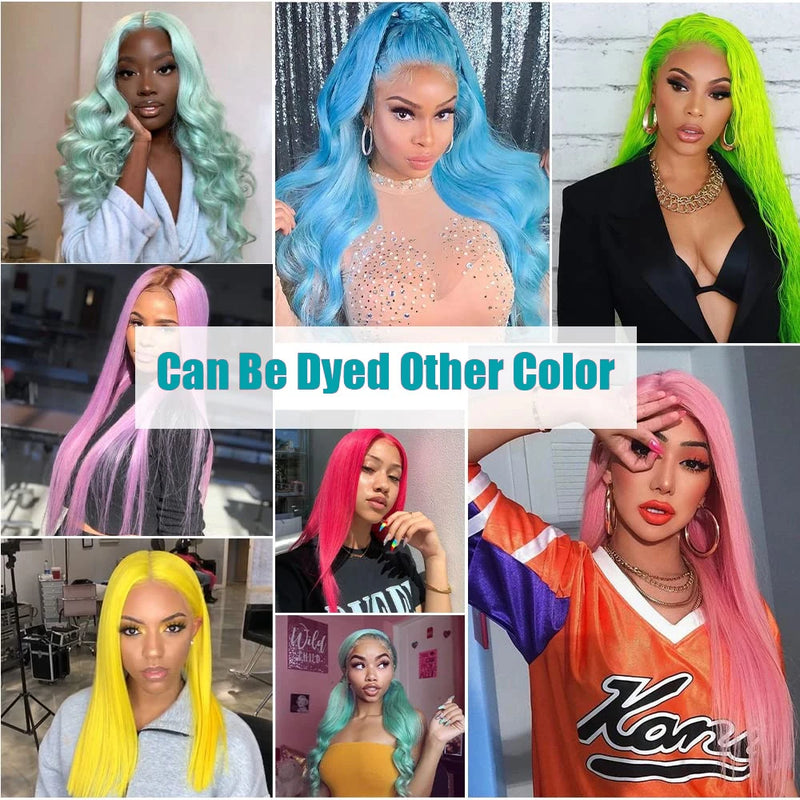46 Inch Long Straight Blonde 613 HD Lace Frontal Human Hair Wig 13x4 Lace Front Colored Wig 13x6 Human Hair Wigs For Women