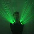 Multi - Line Green Laser Gloves LED Lazer Mitten Ray Rave - View 3 | SAMAG