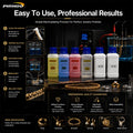 PHYHOO Professional Jewelry Electroplating Solution Kit Gold Silver Rose Plating Formula Fluid System For Workshop DIY Crafts