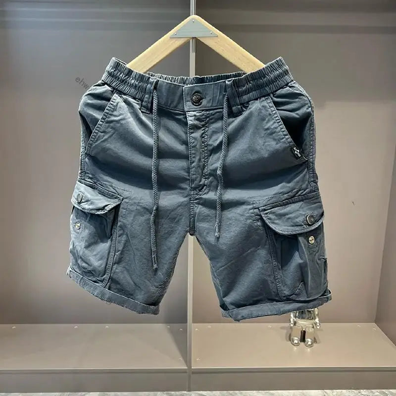 Summer Work Shorts for Men Casual Multi-pocket Loose | SAMAG