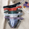 Sexy Nylon Jockstrap Men Underwear U Pouch Men Thongs G Strings Panties Wide Belt Tanga Hombre Slip Cueces Men's Thong Lingerie