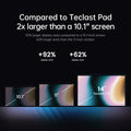 Teclast T70 Tablets 14" 2K Display Max.20GB 128GB MTK Helio G100 10000mAh Battery LTE Dual SIM Android 15 Tablet Global Version