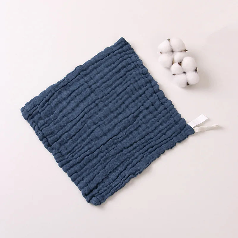 Six-layer gauze square towel 30 * 30 newborn baby towel face towel saliva towel Baby Face Towel Wipe Burp Cloths Absorbent Musli