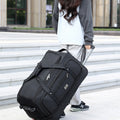 Multifunctional Trolley Travel Bag, Large-Capacity Men's and Women's Business Boarding Bag, Short-Distance Luggage Bag, Portable