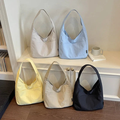 Korean Style Canvas Handbag for Women Large Capacity | SAMAG