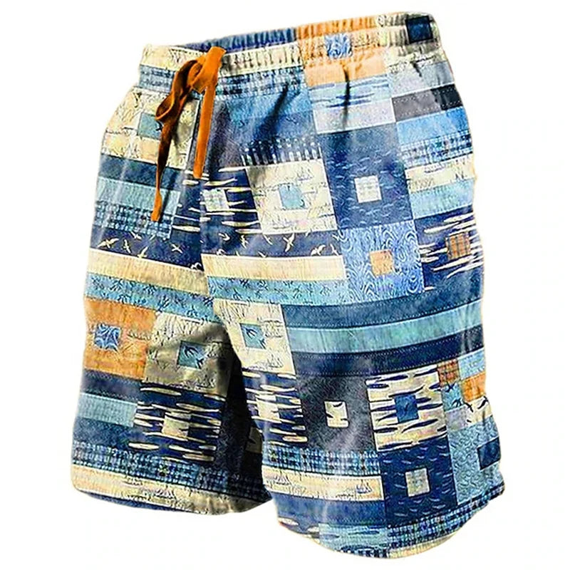 Ethnic Totem 3D Printed Men's Beach Pants Summer | SAMAG