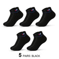 5 Pairs Socks Men Summer Ankle Running Cotton Breathable | SAMAG