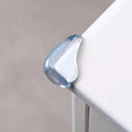 1-6pcs Transparent Table Corner Protector, Edge Sticker, Glass Corner Furniture, Silicone Corner Protector, Table Anti-Collision
