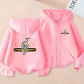 The Children's Zip - up Hooded Sweatshirt Jacke - View 10 | SAMAG