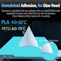 Glacier Cold Build Plate For Elegoo Centauri Carbon Heat Bed High Viscosity Two Sided Printing 261mm*270mm 3D Printer Parts