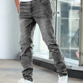 Men'S Casual Slim Fit Stretch Jeans, Chic Street Style | SAMAG