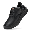 Fitville Men'S Shoes Wide Width Leather Slip-On Casual Shoes Lightweight For Swollen Feet With Arch Support Pain Relief