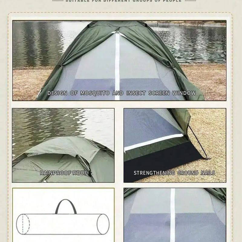 A large tent for 2-3 people, suitable for outdoor | SAMAG