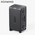 ROAMING Luxury Suitcase PC Material with Aluminum Alloy Frame TSA Lock Rolling Luggage Travel Large Capacity 20/24/26/28/30inch
