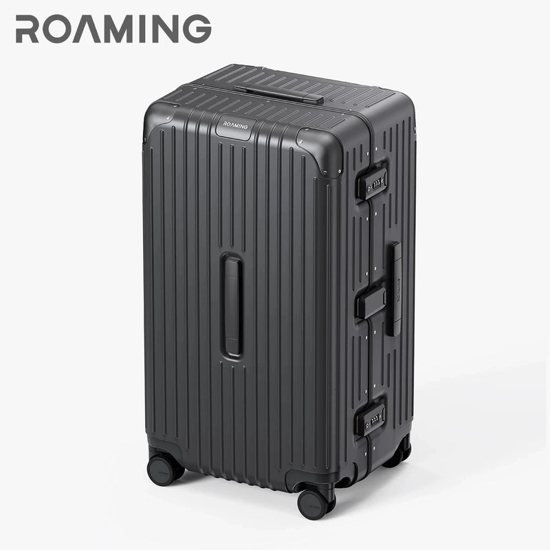 ROAMING Luxury Suitcase PC Material with Aluminum Alloy Frame TSA Lock Rolling Luggage Travel Large Capacity 20/24/26/28/30inch