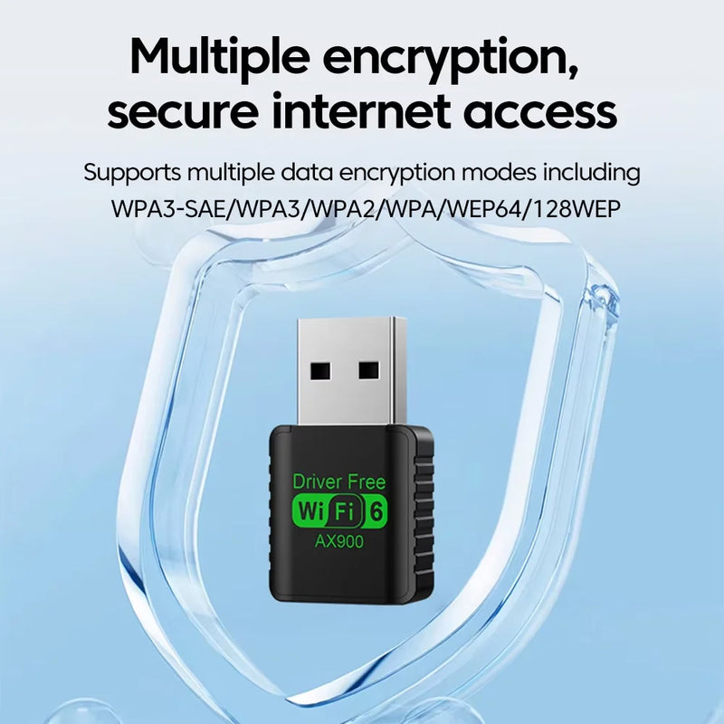 900Mbps USB WiFi Bluetooth 5.4 Adapter 2in1 Dongle Dual Band 2.4G 5GHz 6 Network Wireless Wlan Receiver - Visuel 3 | SAMAG