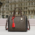 CH 2026 Genuine Texture Pillow Bag Trendy Women's Bag Premium Boston Tote Shoulder Crossbody Bag