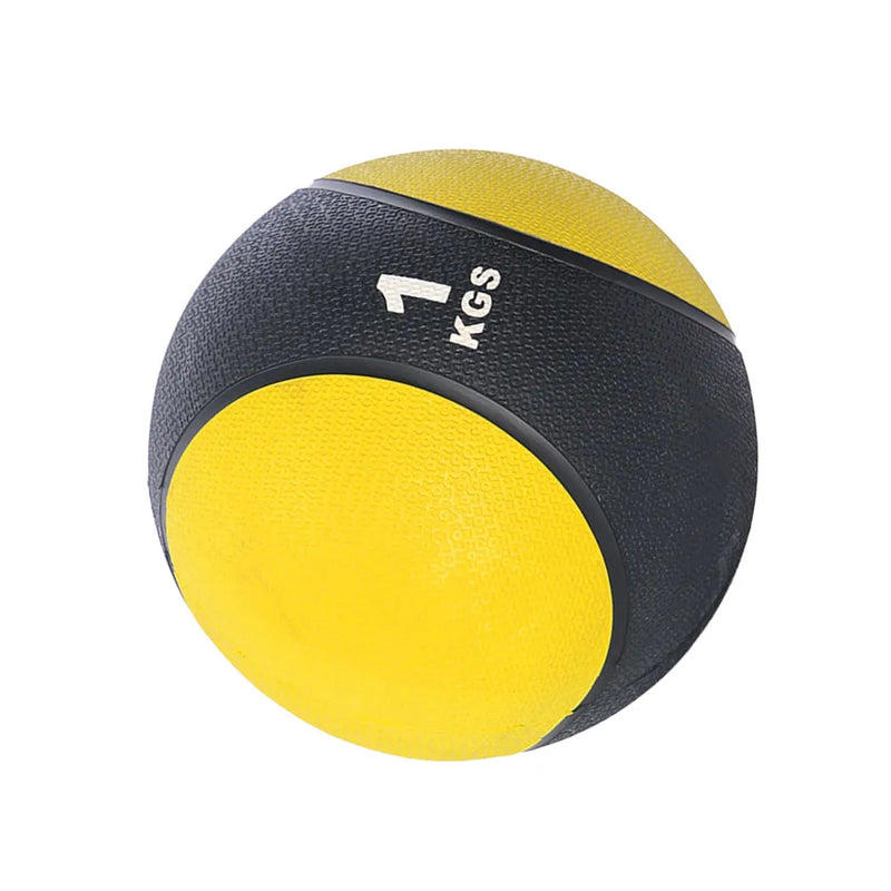 1Pcs 1Kg PU Mini Medicine Ball Nonslip Grip Seamless Design for Home Gym Core Workout Toning Balance Yoga