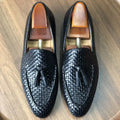 Cie ML26 Tassel Weave Loafer Men Classic Leather Outsole Breathable Shoe Black Custom Color &Size