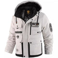 New Winter Men Hooded Down Jackets Casual Winter Coats Down Jackets High Quality Male Thicker Warm Parkas Hombre Jackets Size 3X