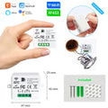 WiFi RF light Switch Tuya Smart Life AC 110V 220V Relay Receiver 433mhz RF Push Button Transmitter Work with Alexa for LED Lamp