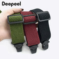 Deepeel 3.5X120cm Men's Adult 4 Clip Casual Trousers Fashion X - shaped Stripes Plastic Clamp Elastic - Visuel 5 | SAMAG