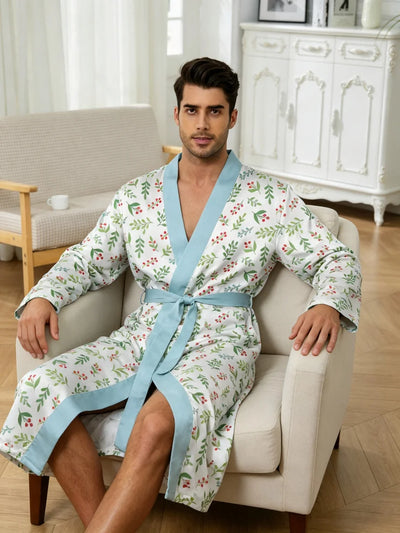 Men's lightweight quick-drying pajama bathrobe - 3D | SAMAG