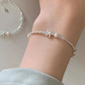 VENTFILLE 925 Sterling Silver Butterfly Bracelet for Girl Bead String Design Insect Fashion Versatile - Visuel 18 | SAMAG