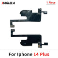 Earpiece Light Sensor Proximity Flex Cable For iPhone 13 14 15 Pro Max Plus Mini with Mic Ear Speaker Ribbon Repair Parts