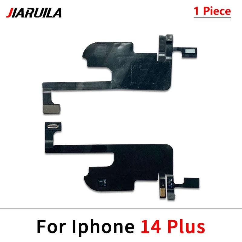 Earpiece Light Sensor Proximity Flex Cable For iPhone 13 14 15 Pro Max Plus Mini with Mic Ear Speaker Ribbon Repair Parts