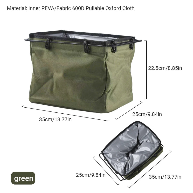 Pandatour Camping IGT 1UNT Summer ice Pack Storage Bag Large Capacity Equipment Organizer Bag Outdoor Picnic Cold insulation