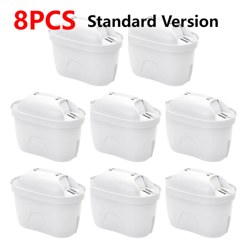 1-10PCS Water Filters Cartridge Reducing Limescale Chlorine Impurities Purifier Activate Carbon Water Filter for Kitchen