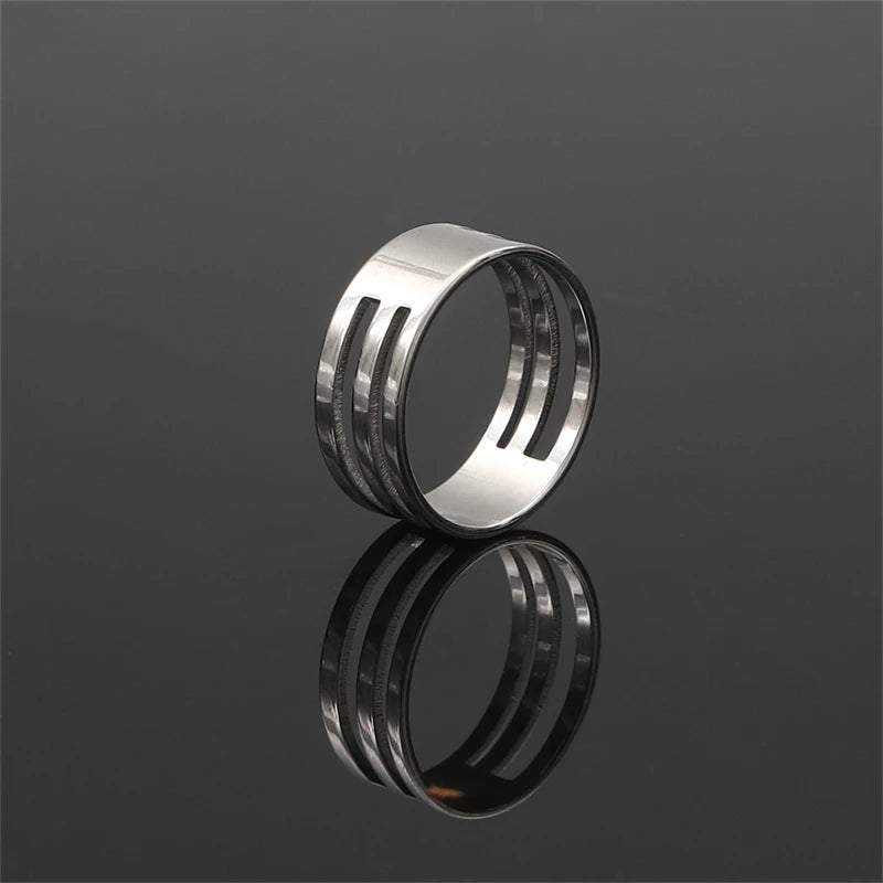 17/18/19mm Stainless Steel Easy Open Jump Ring Closing Finger Ring Opener for DIY Pliers Opening Helper Jewelry Making Tools