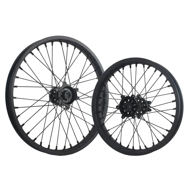 For Surron Ultra Bee Rear And Front Wheel Set 21×1.6 And 18×2.15 Aluminum Motocross Accessories Electric Bike Enduro